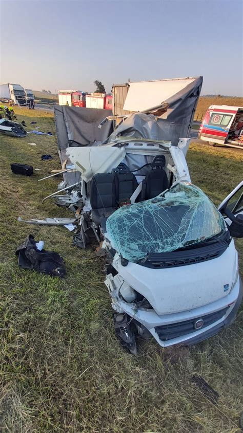 Autostrada A1 Groźny wypadek na wysokości miejscowości Ulkowy