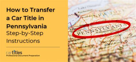 How To Transfer A Car Title In Pennsylvania