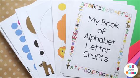 Abc Book Alphabet Letter Crafts Youtube