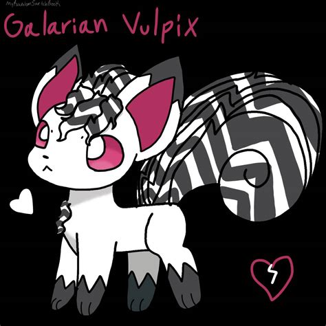 Galarian Vulpix By Myrandomsketchbook On Deviantart