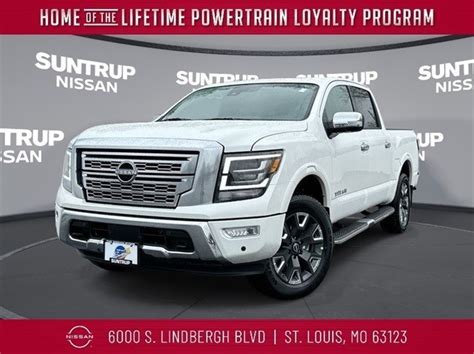 New 2024 Nissan Titan Platinum Reserve 4d Crew Cab In St Louis X0747a