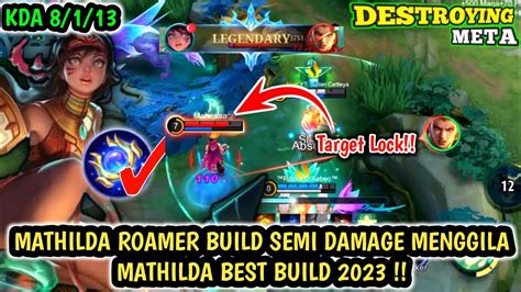 Mathilda Buff Full Damage Build Mathilda Best Build Mobile