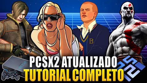 PCSX2 Emulador de PS2 para PC FRACO Instalação e MELHOR Configuração