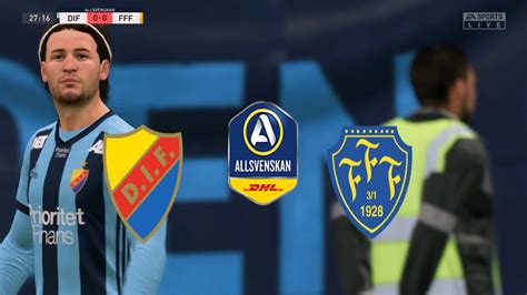 FIFA 20 Sweden Allsvenskan Djurgårdens IF Vs Falkenbergs FF Tele2