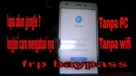 Frp Baypass Huawei NMO L31 TANPA PC YouTube