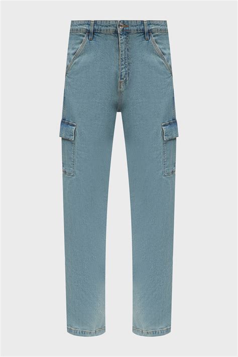 Мужские голубые джинсы DPCARGO LOOSE JEANS Denim project DP4240 — MD ...