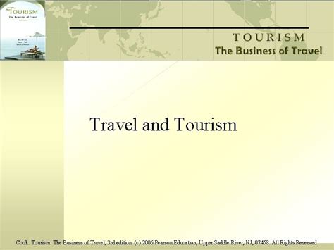 Travel And Tourism Cook Tourism The Business Of