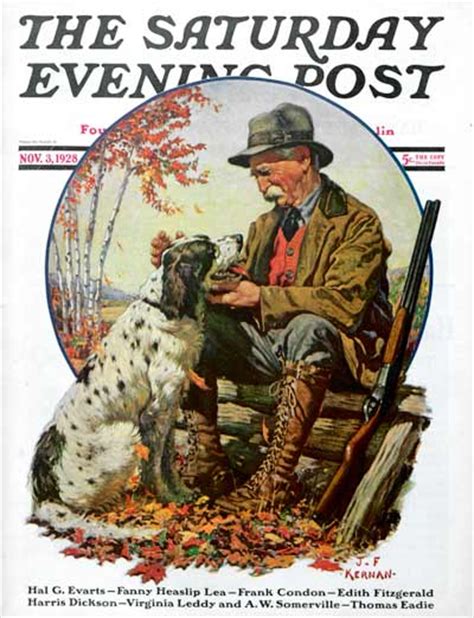 Classic Covers The Art Of J F Kernan The Saturday Evening Post