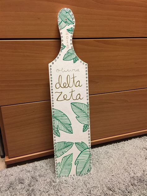 Sorority Paddle Deltazeta Sorority Paddles Sorority Canvas Sorority Crafts Sorority