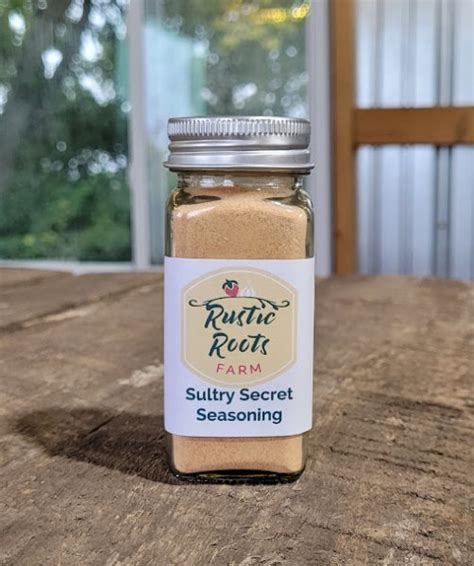 Sultry Secret Seasoning Rustic Roots Farm