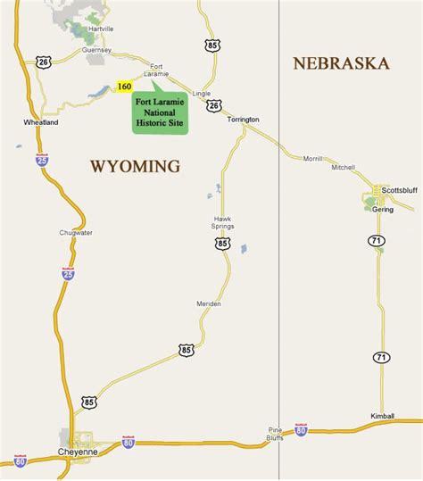 Laramie Wyoming On Map - Channa Antonetta