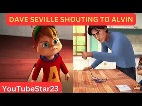 Dave Seville SHOUTING to Alvin always in trouble on Alvinnn and the ...