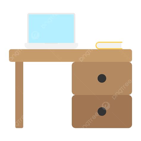 Mesa De Oficina Escritorio Vector Png Escritorio Oficina Mesa Png Y