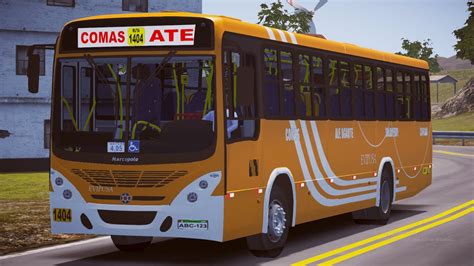 LANZAMIENTO Skin EVIPUSA Ruta 1404 Marcopolo Torino 2007 MB OF 1721