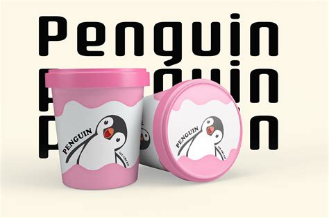 Penguin Ice Cream On Behance