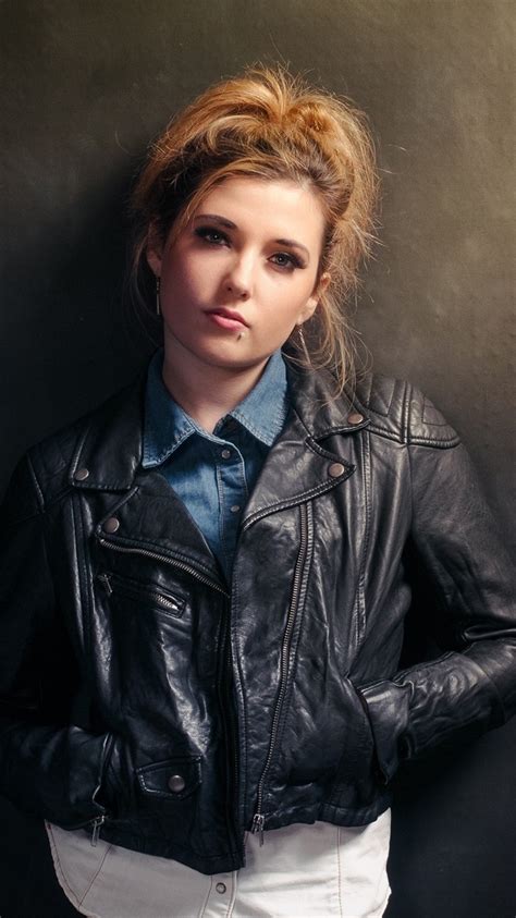 Blonde Leather Jacket Wallpapers Wallpaper Cave