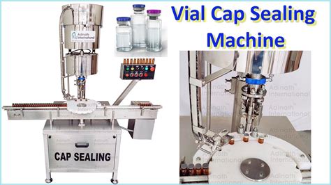 Vial Cap Sealing Machine Vial Capping Machine Youtube