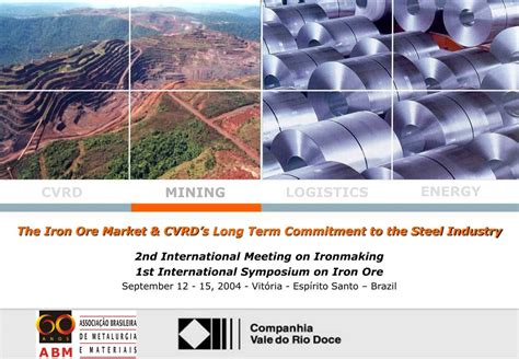 Ppt The Iron Ore Market And Cvrds Long Term Commitment To The Steel