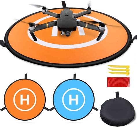 Startrc Drone Landing Pad55cm216” Universal Waterproof Portable Fast Foldable Helipad For