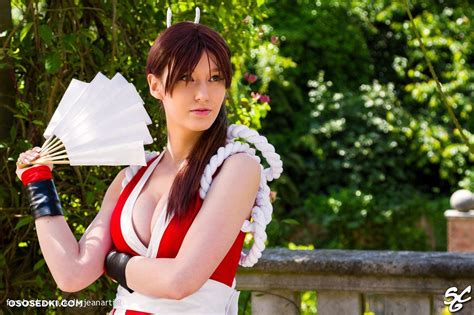 Kelly Jean The King Of Fighters Mai Shiranui Naked Cosplay Asian