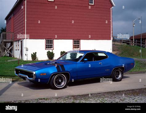 1971 Plymouth Gtx Stock Photo Alamy