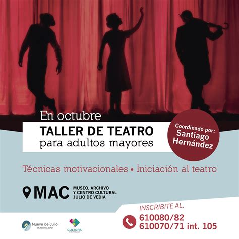 Taller De Teatro Para Adultos Mayores Semanario Extra