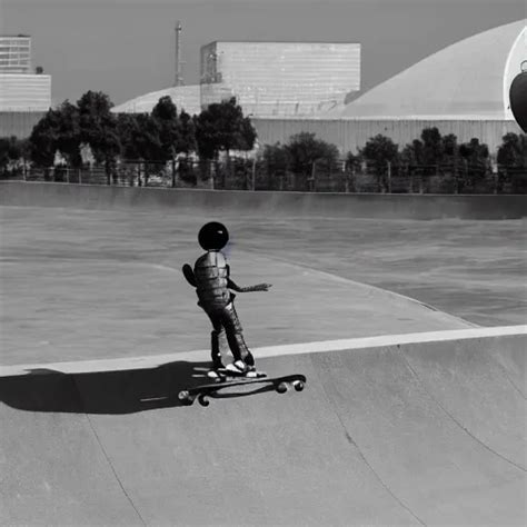 Aliens Are Skateboarding In The Seti Dish Cctv Stable Diffusion