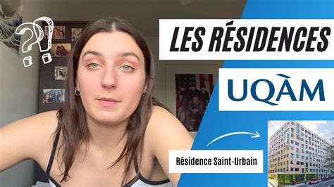 VIVRE AUX RESIDENCES UQÀM bonne ou mauvaise idée YouTube