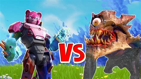 Fortnite Mecha Vs Monster Event Live Reaction Insane Angles Youtube