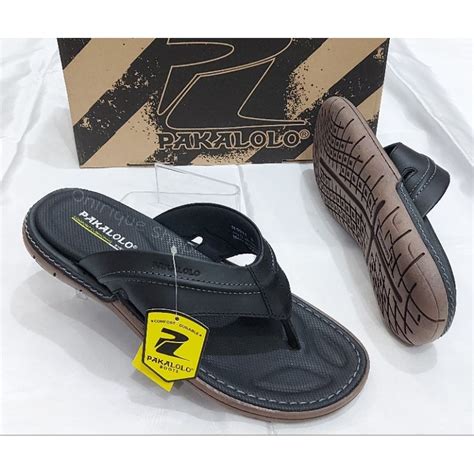 Jual Sandal Jepit Kulit Pria Pakalolo N N Original Shopee