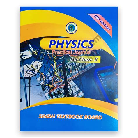 PHYSICS Practical Journal For Class X Class 10 Sindh Board CBPBOOK