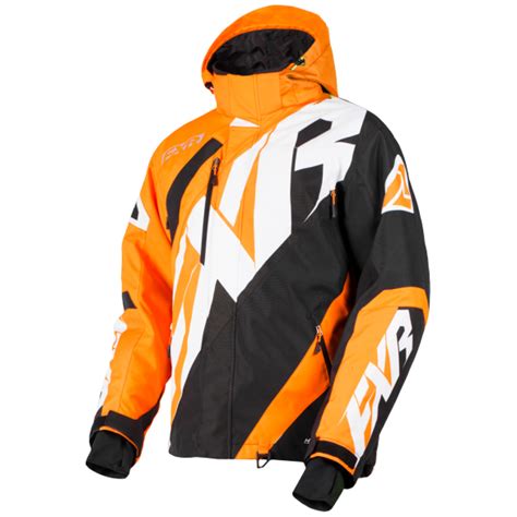 Fxr Cx Snowmobile Jacket Orange Black White Bristow S Online