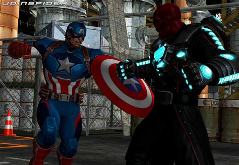 Captain America Vs Red Skull By Joinspider On Deviantart