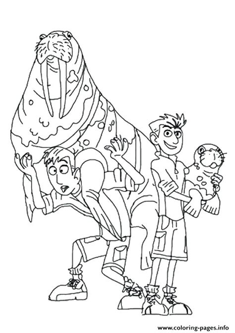 Wild Kratts Coloring Pages at GetColorings.com | Free printable ...