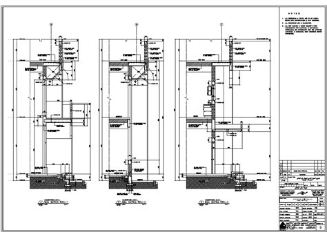 Wall Section Plan detail - Cadbull