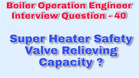 Boiler Operation Engineer Interview Question BOE Exam Preparation