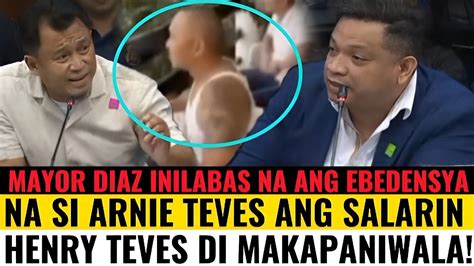 Mayor Diaz Inilabas Na Ang Ebedensya Na Si Arnie Teves Ang Salarin