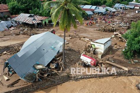 Bnpb Korban Jiwa Banjir Ntt Dan Ntb Capai Orang Republika Online