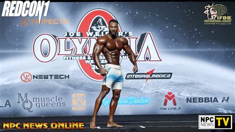 2023 Ifbb Pro League Mens Physique Olympia Corey Morris Prejudging