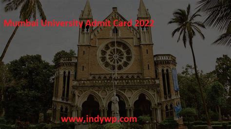 Mumbai University Ist 2nd 3rd Year Admit Card 2022 BA BSC BCOM MA