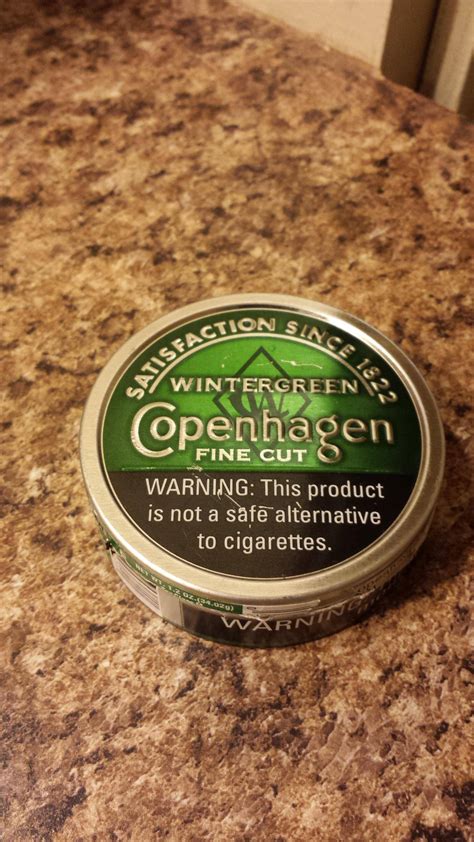 Copenhagen Wintergreen Fine Cut Dippingtobacco