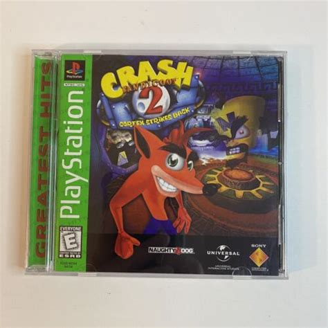 Crash Bandicoot 2 Cortex Strikes Back Sony Playstation 1 2000 Ps1