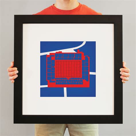 Loftus Road Map Art by City Prints - The Map Shop