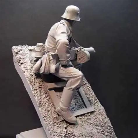 Figurine De Soldat En R Sine Mod Le De Soldat De La Seconde Guerre