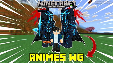 El Mejor Addon De Anime Para Minecraft Pe Addon Animes Wg Youtube