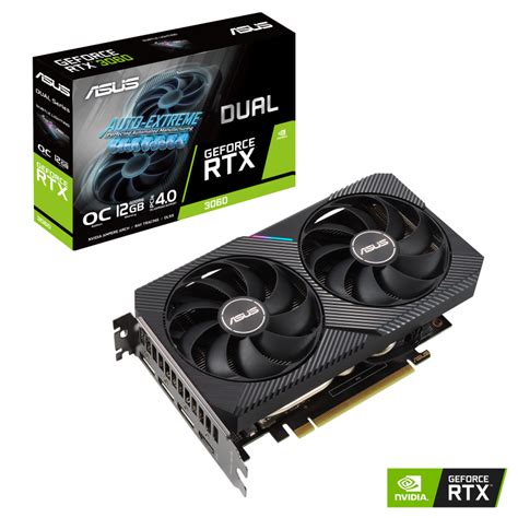 Asus Dual Geforce Rtx 3060 Oc Edition 12gb Gddr6 Tarjetas Gráficas Asus México