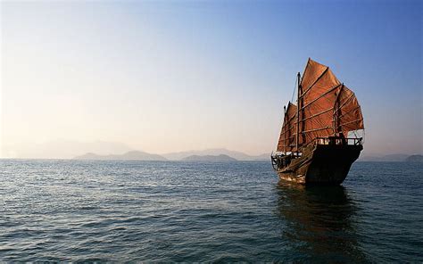 El Antiguo Barco Chino Y Fondo De Pantalla Pxfuel