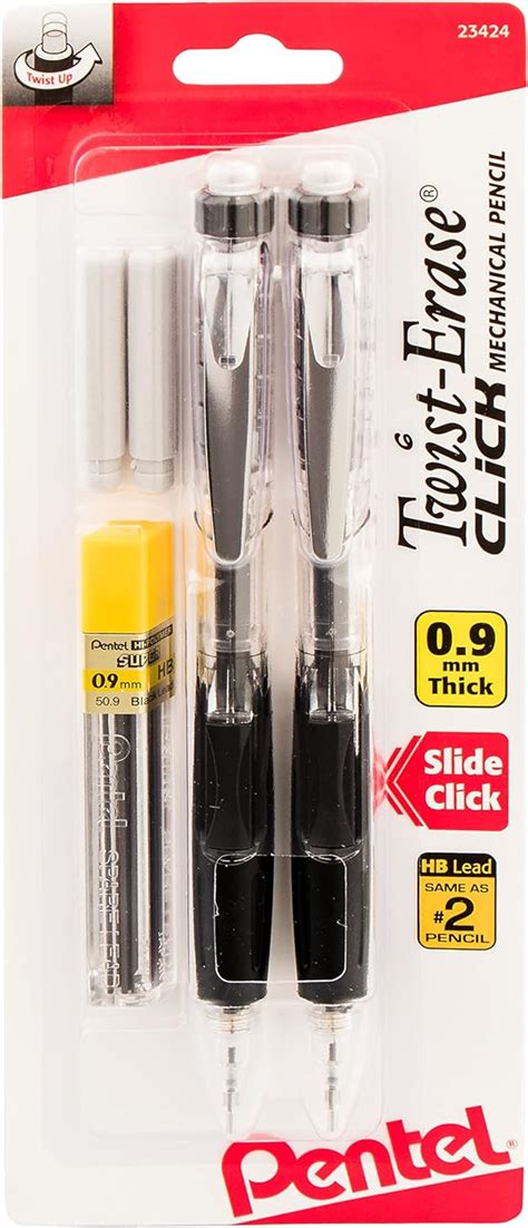 Amazon Pentel Twist Erase Click Automatic Pencil With Eraser