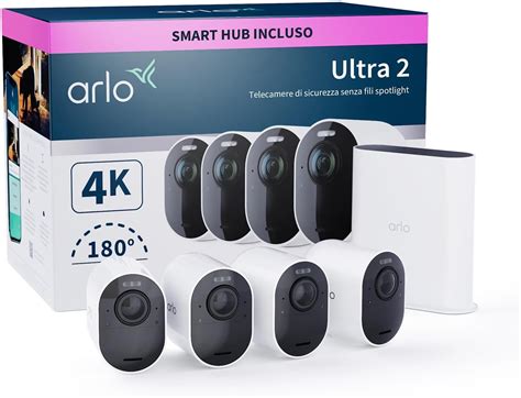 Arlo Ultra 2 Telecamera Wi Fi Esterno Senza Fili Base 4K UHD