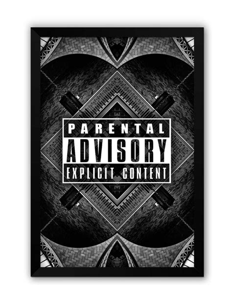 Parental Advisory Meme Template